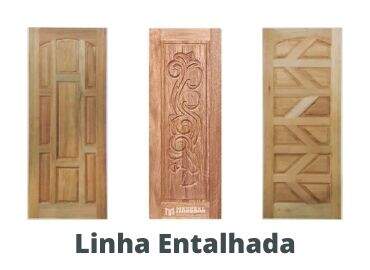 Linha entalhadas